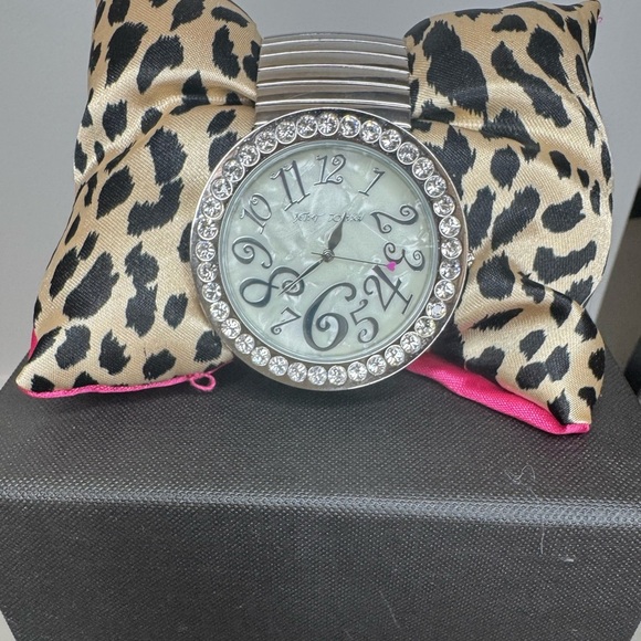 Betsey Johnson Women's Bracelet Watch – Silver - Picture 1 of 17